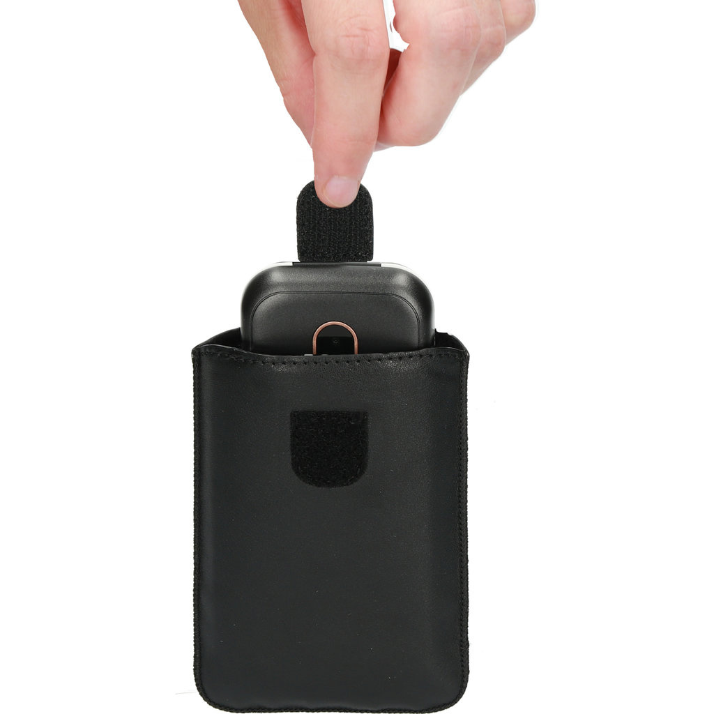 Mobiparts Mobiparts Classic Pouch - Universele Telefoonhoes - Zwart