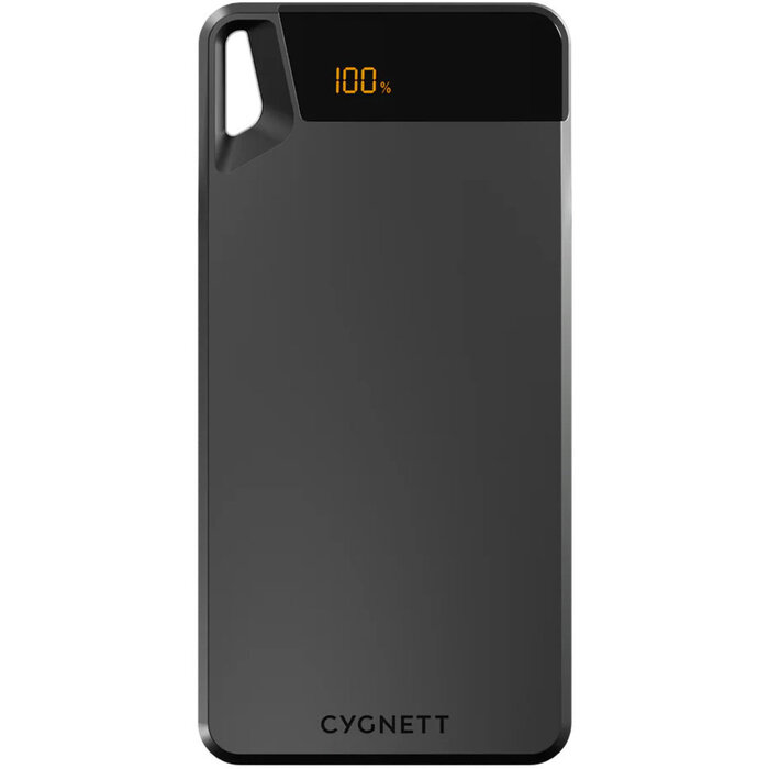 Cygnett Cygnett Boost 4 Power Bank 10.000 mAh - Zwart (15W Snellader)