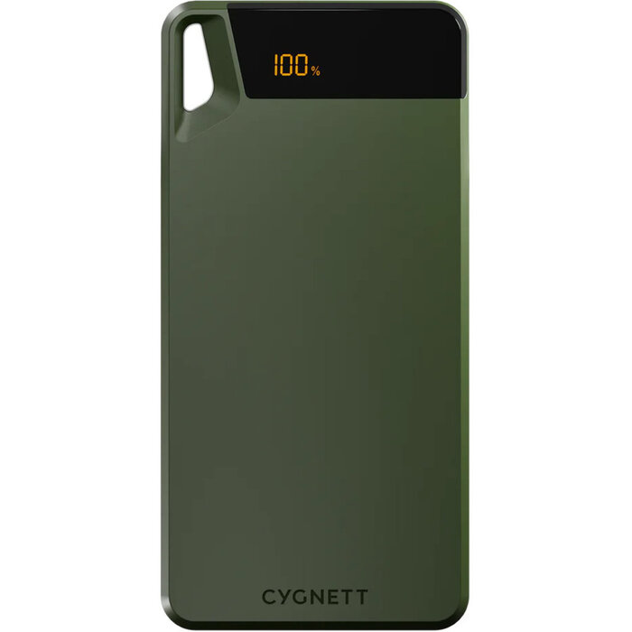 Cygnett Cygnett Boost 4 Powerbank 10.000 mAh - Groen - 3 Poorten (15W)