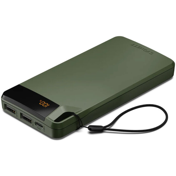 Cygnett Cygnett Boost 4 Powerbank 10.000 mAh - Groen - 3 Poorten (15W)