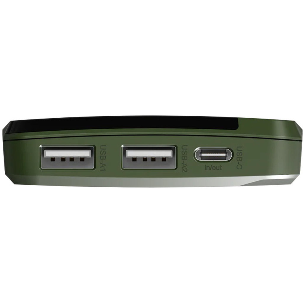 Cygnett Cygnett Boost 4 Powerbank 10.000 mAh - Groen - 3 Poorten (15W), foto 4 van 5