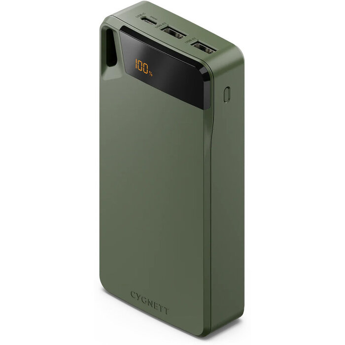 Cygnett Cygnett Boost 4 Powerbank 20.000 mAh - 15W Snellaadfunctie - Groen