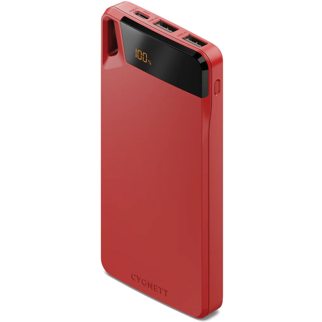 Cygnett Cygnett Boost 4 Power Bank 10.000 mAh - Rood