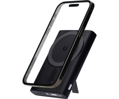 Mobiparts Mobiparts 5.000 mAh MagSafe Powerbank met Standaard - Zwart