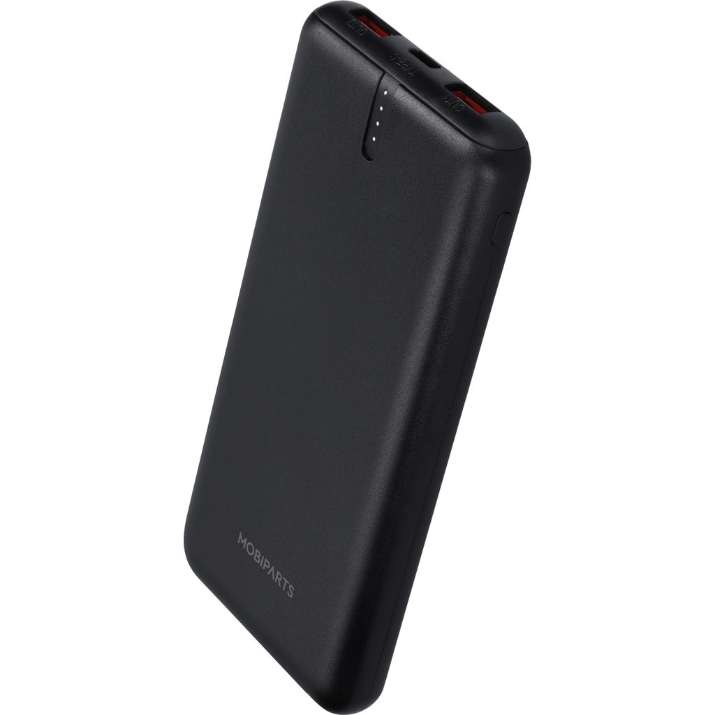 Mobiparts Mobiparts Powerbank III 10.000 mAh - 22.5W Snellaad Powerbank Zwart