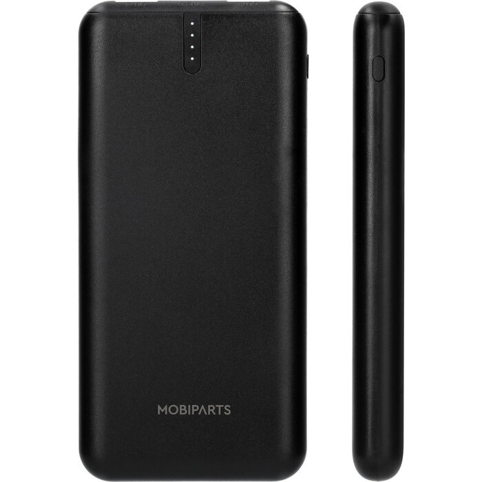 Mobiparts Mobiparts Powerbank III 10.000 mAh - 22.5W Snellaad Powerbank Zwart