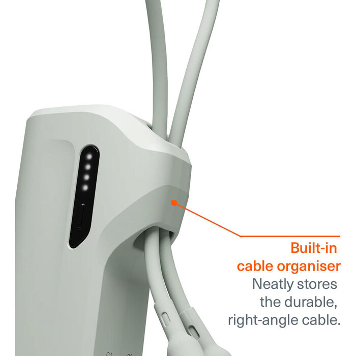 Cygnett Cygnett Thumboost 5K Powerbank with semi-integrated USB-C Cable Mint