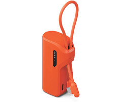 Cygnett Cygnett Thumboost 5K Powerbank with semi-integrated USB-C Cable Active Sunrise