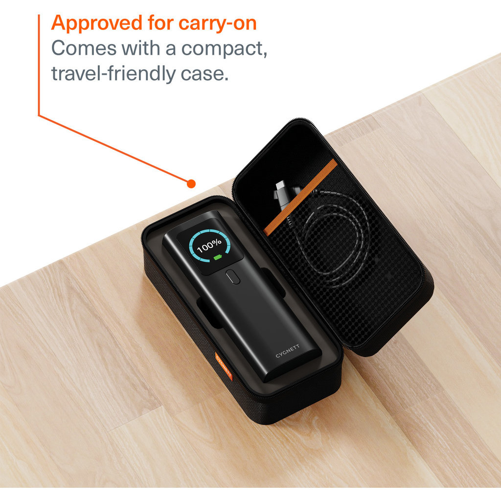 Cygnett Cygnett HighPWR 27K Laptop Powerbank 27.000 mAh met Case