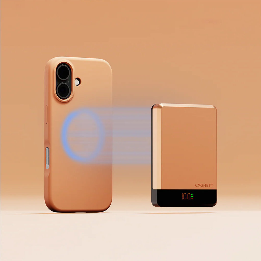 Cygnett Cygnett MagSlim 10.000mAh Magnetische Powerbank - Koper