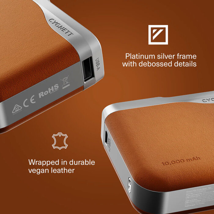 Cygnett Cygnett Encore 10.000 mAh Power Bank 45W - Tan