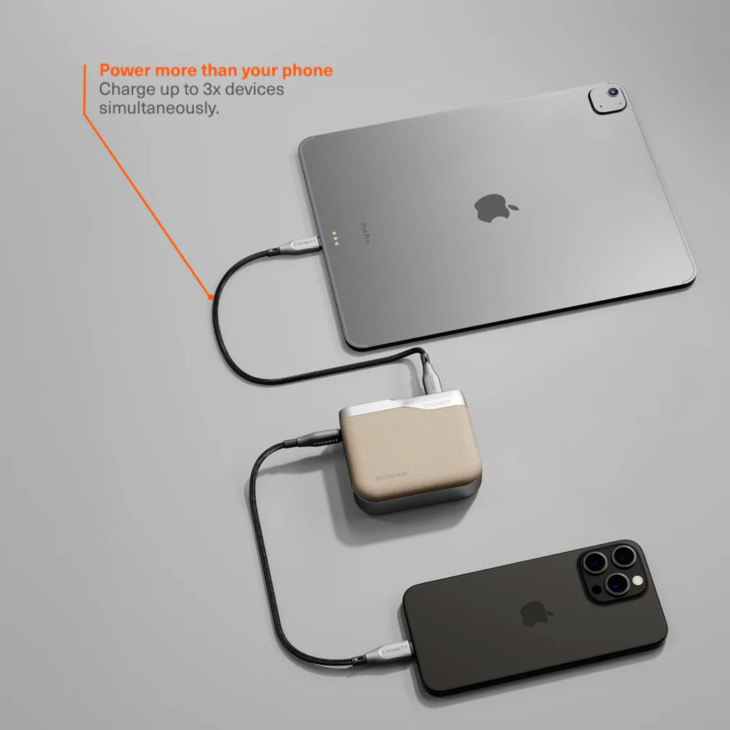 Cygnett Cygnett Encore 10.000 mAh Power Bank 45W - Ivoor