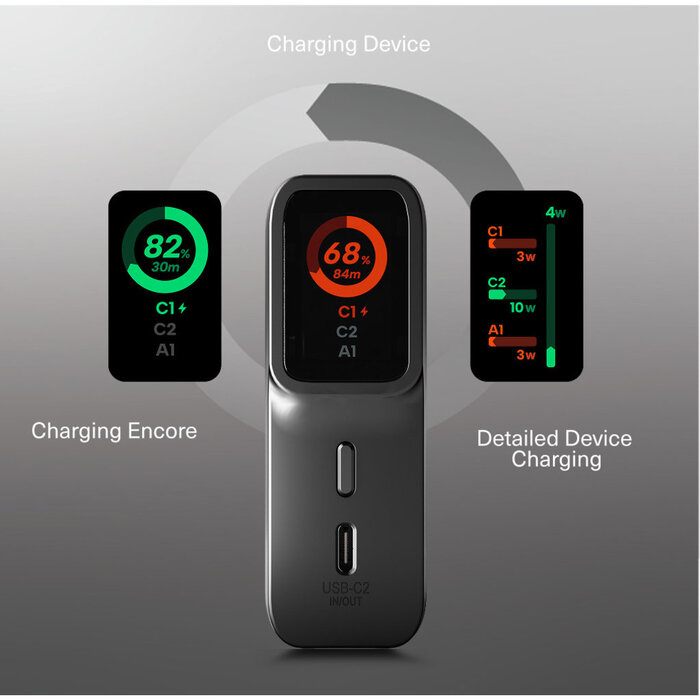 Cygnett Cygnett Encore 10.000 mAh Power Bank 45W - Graphite