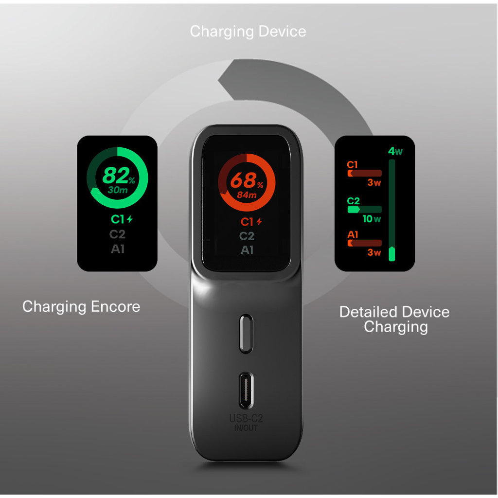 Cygnett Cygnett Encore 10.000 mAh Power Bank 45W - Graphite