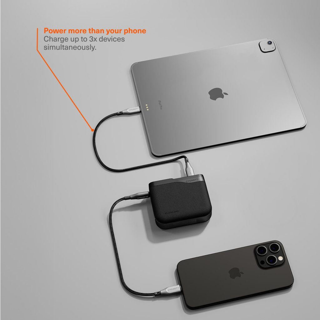 Cygnett Cygnett Encore 10.000 mAh Power Bank 45W - Graphite