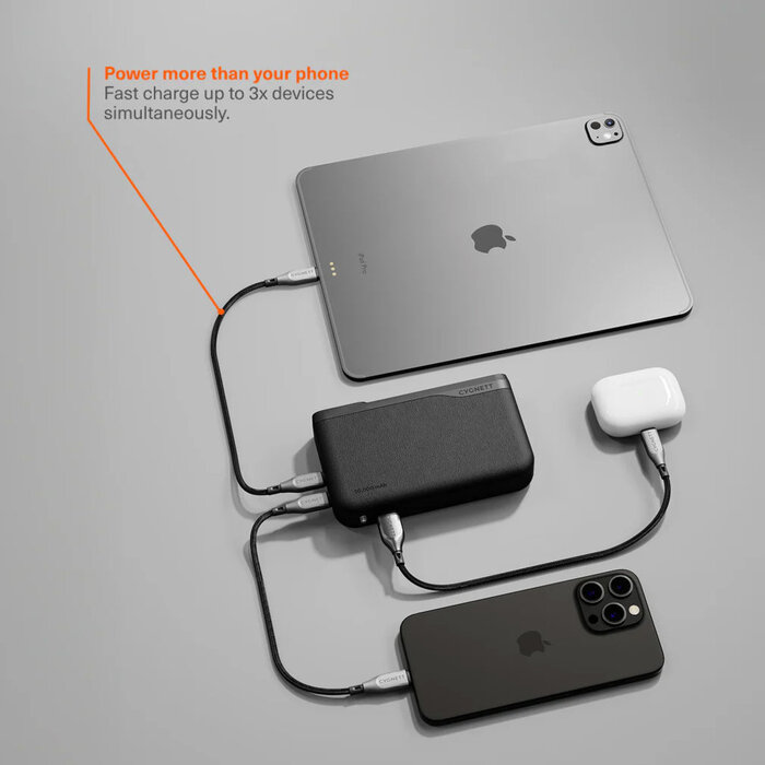 Cygnett Cygnett Encore 20.000 mAh Power Bank 65W - Graphite