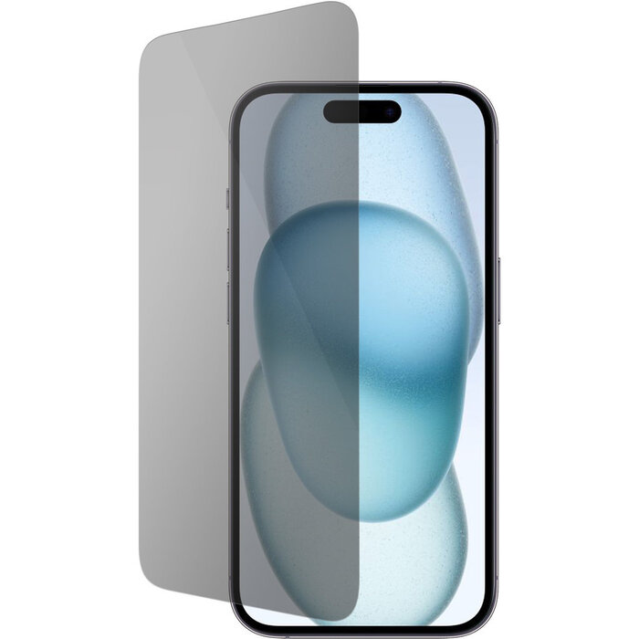 Mobiparts Mobiparts Privacy Screenprotector voor iPhone 15 - Gehard Glas