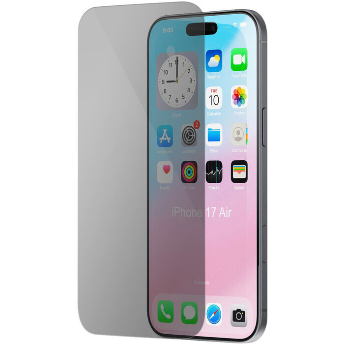 Mobiparts Mobiparts Privacy Glass Screenprotector voor Apple iPhone Air