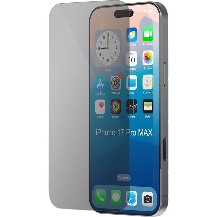 Mobiparts Mobiparts Privacy Screenprotector iPhone 17 Pro Max - Gehard Glas