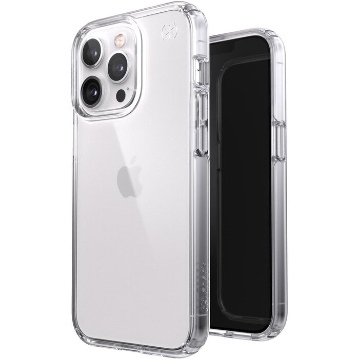 Speck Speck Presidio Perfect Clear Case voor Apple iPhone 13 Pro - Transparant met Microban
