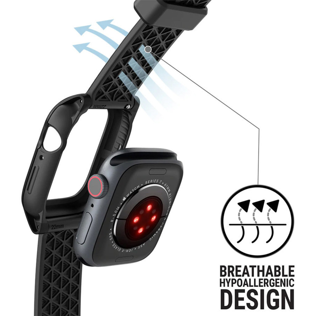 Catalyst Catalyst Active Defense Case Apple Watch 41mm (Series 7/8/9) - Zwart, foto 3 van 5