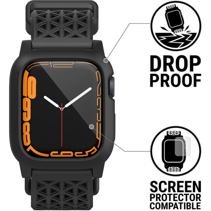 Catalyst Catalyst Active Defense Case Apple Watch Series 7/8/9 41mm Black