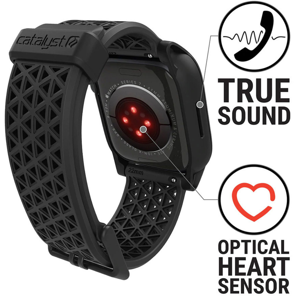 Catalyst Catalyst Active Defense Case Apple Watch 41mm (Series 7/8/9) - Zwart, foto 5 van 5