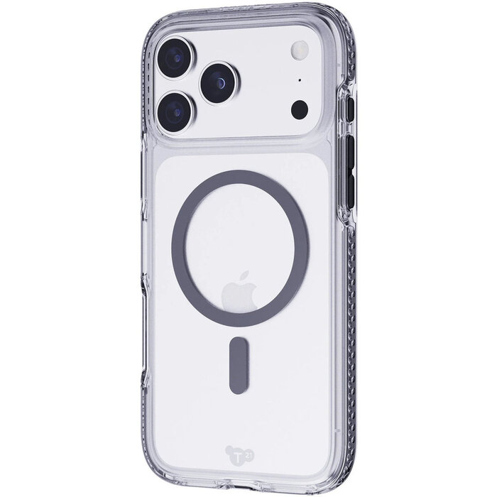 Tech21 Tech21 EvoCrystal Backcover voor Apple iPhone 17 Pro Max - MagSafe - Transparant/Zwart