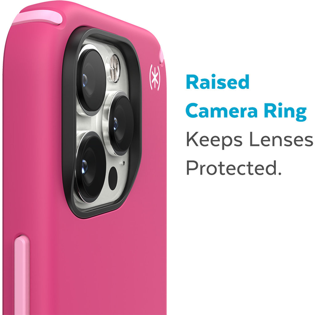 Speck Speck Presidio2 Pro Case iPhone 14 Pro - 4 Meter Valbescherming - Digital Pink