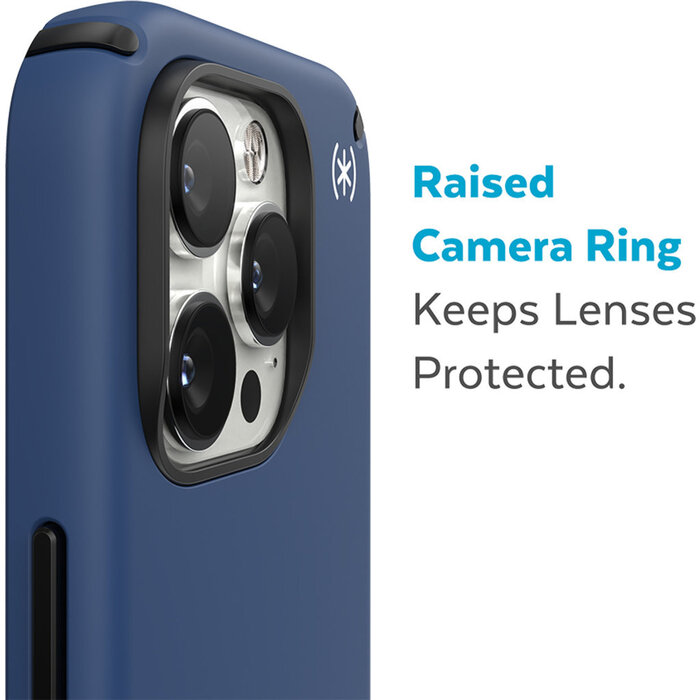 Speck Speck Presidio2 Pro Case voor iPhone 14 Pro - Coastal Blue - Microban