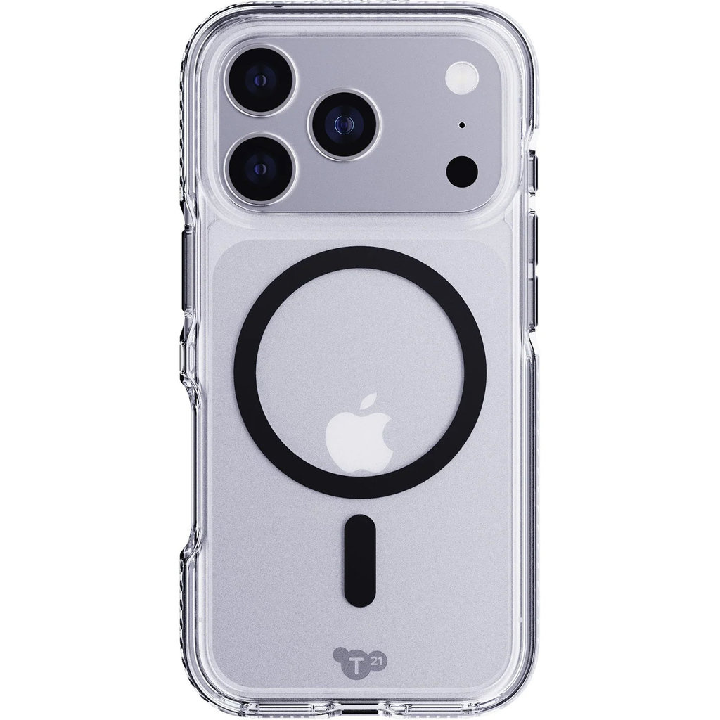 Tech21 Tech21 EvoCrystal iPhone 17 Pro Hoesje - MagSafe Transparant/Zwart