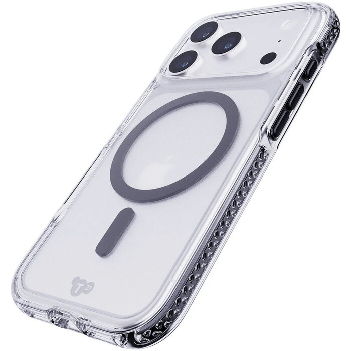 Tech21 Tech21 EvoCrystal iPhone 17 Pro Hoesje - MagSafe Transparant/Zwart