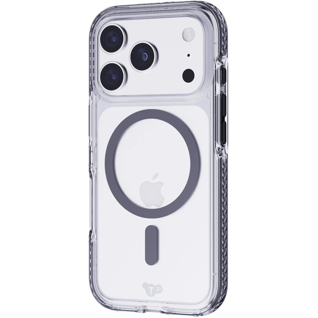 Tech21 Tech21 EvoCrystal iPhone 17 Pro Hoesje - MagSafe Transparant/Zwart