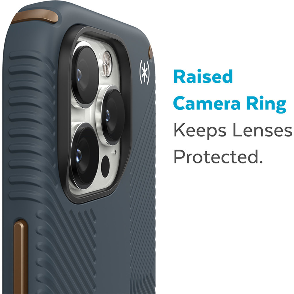 Speck Speck Presidio2 Grip Apple iPhone 14 Pro Charcoal Grey - with Microban