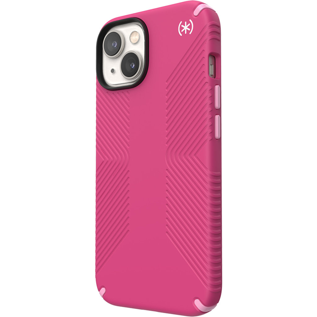 Speck Speck Presidio2 Grip MagSafe Hoesje iPhone 14 - Digital Pink
