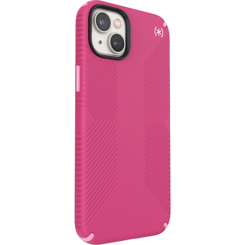 Speck Speck Presidio2 Grip MagSafe Hoesje iPhone 14 Plus / 15 Plus - Roze