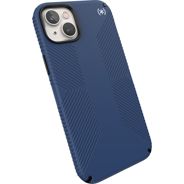 Speck Speck Presidio2 Grip MagSafe Hoesje iPhone 14 Plus / 15 Plus - Coastal Blue