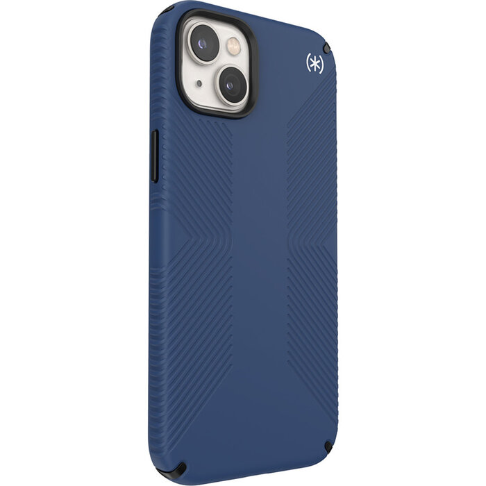Speck Speck Presidio2 Grip MagSafe Hoesje iPhone 14 Plus / 15 Plus - Coastal Blue