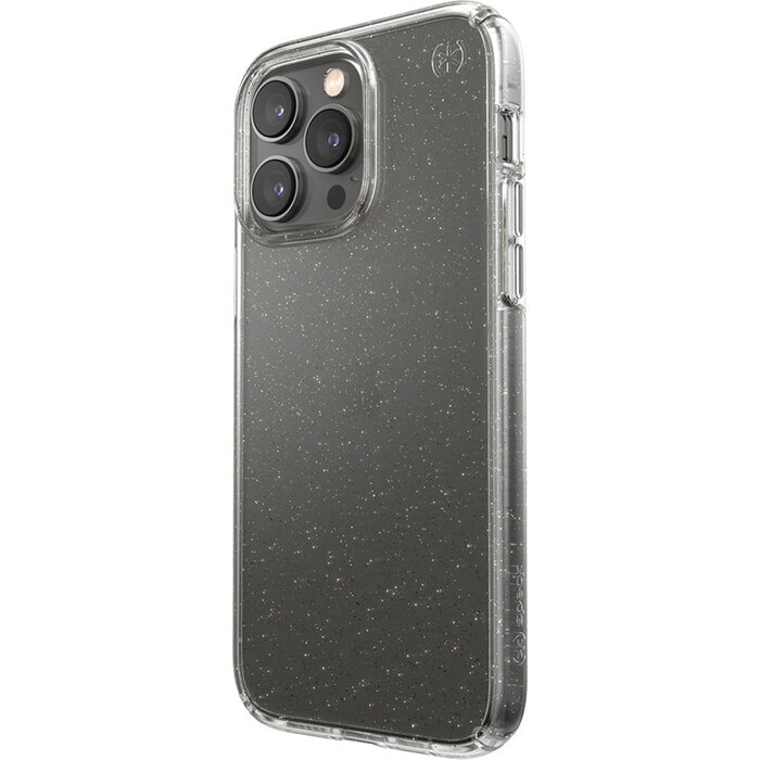 Speck Speck Presidio Perfect Clear Glitter Hoesje voor Apple iPhone 14 Pro Max - Transparant/Goud