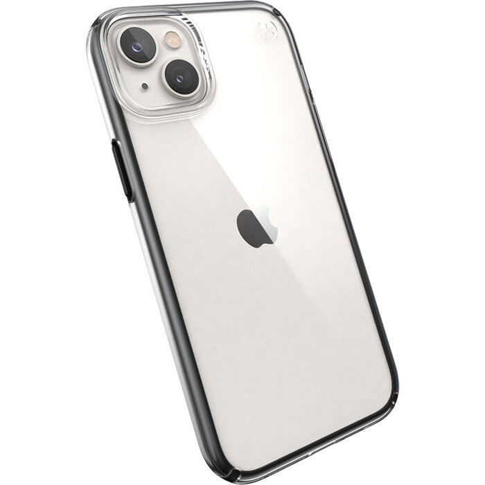 Speck Speck Presidio Perfect Clear Geo Hoesje voor iPhone 15 Plus en 14 Plus - Transparant