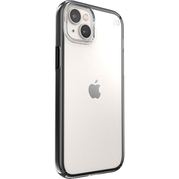 Speck Speck Presidio Perfect Clear Geo Hoesje voor iPhone 15 Plus en 14 Plus - Transparant
