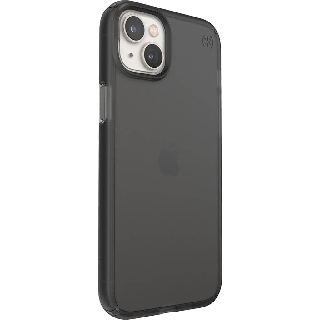 Speck Speck Presidio Perfect Clear Mist Apple iPhone 14 Plus/15 Plus Obsidian Black - with Microban