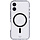 Tech21 EvoCrystal MagSafe Hoesje voor iPhone 17 - Clear/Black