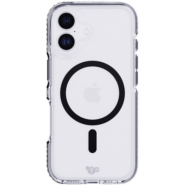 Tech21 Tech21 EvoCrystal MagSafe Hoesje voor iPhone 17 - Clear/Black