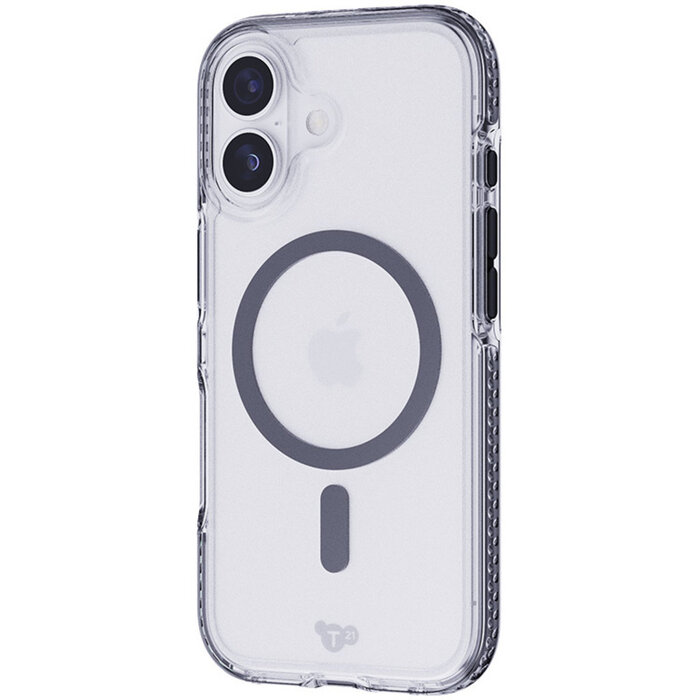 Tech21 Tech21 EvoCrystal MagSafe Hoesje voor iPhone 17 - Clear/Black