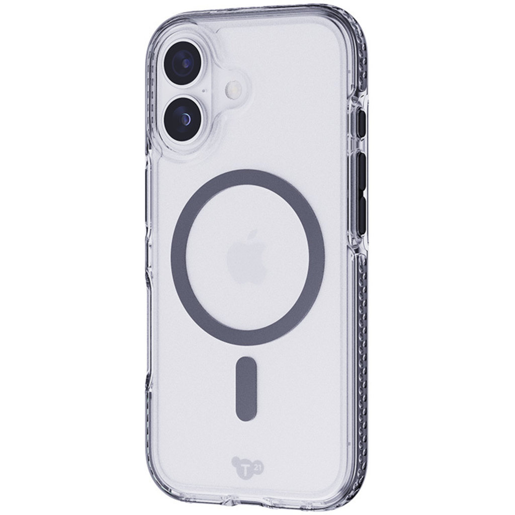Tech21 Tech21 EvoCrystal MagSafe Hoesje voor iPhone 17 - Clear/Black