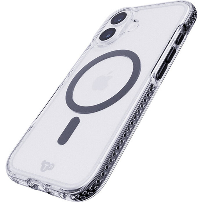 Tech21 Tech21 EvoCrystal MagSafe Hoesje voor iPhone 17 - Clear/Black