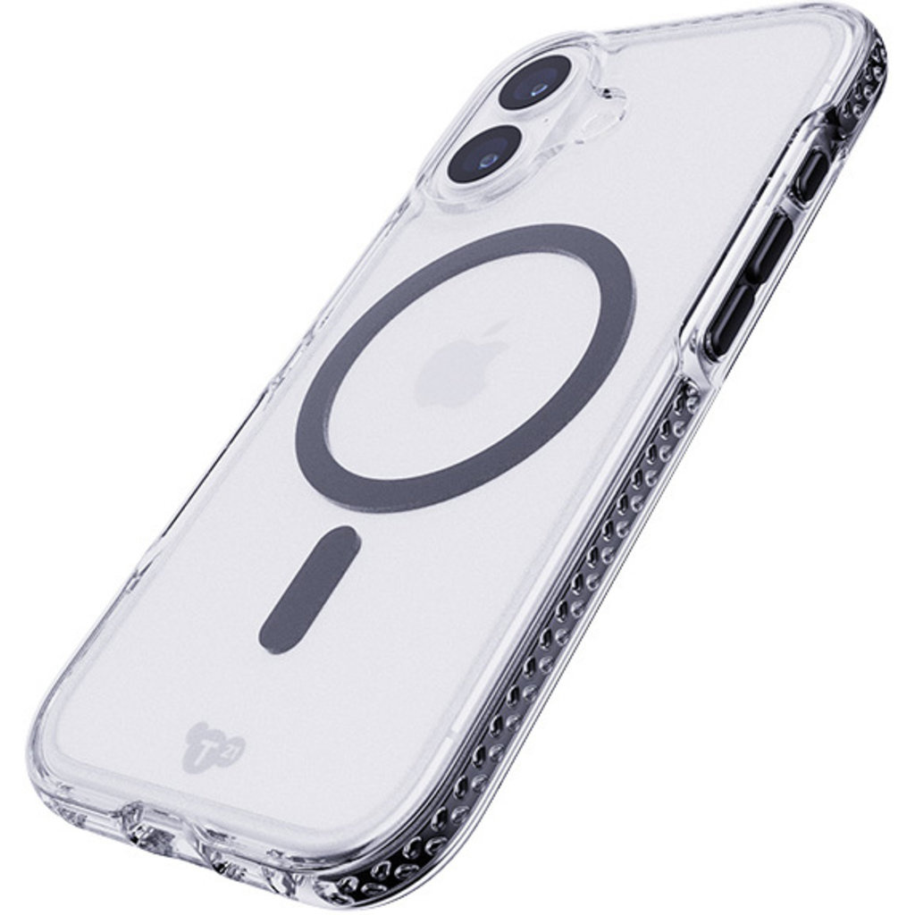 Tech21 Tech21 EvoCrystal MagSafe Hoesje voor iPhone 17 - Clear/Black