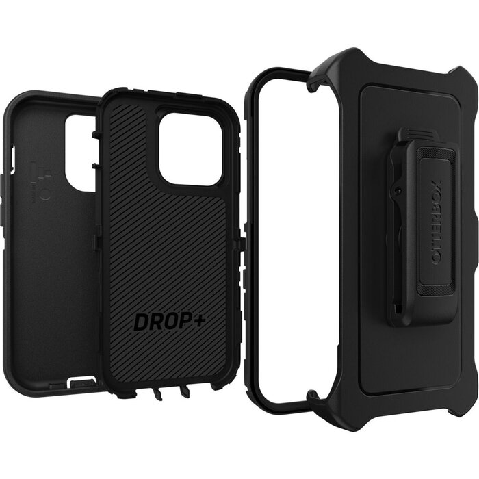 Otterbox OtterBox Defender Series Hoesje voor Apple iPhone 14 Pro - Zwart - Rugged Protection