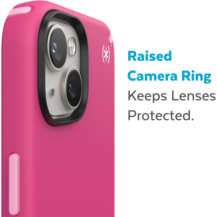 Speck Speck Presidio2 Pro MagSafe Hoesje voor iPhone 15 Plus & 14 Plus - Digital Pink